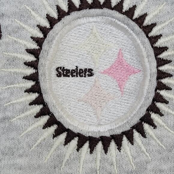 Vintage Pittsburgh-Steelers Sweatshirt Womens M/L 21x25 - Picture 13 of 13